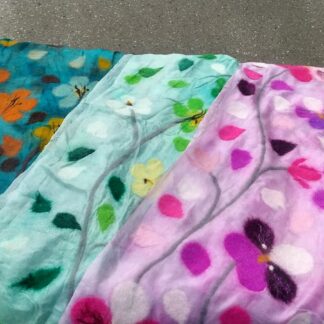 KKシルク&フェルトショール